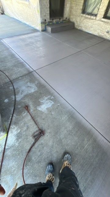 Concrete Staining - Bourbon City Softwash - Louisville, KY