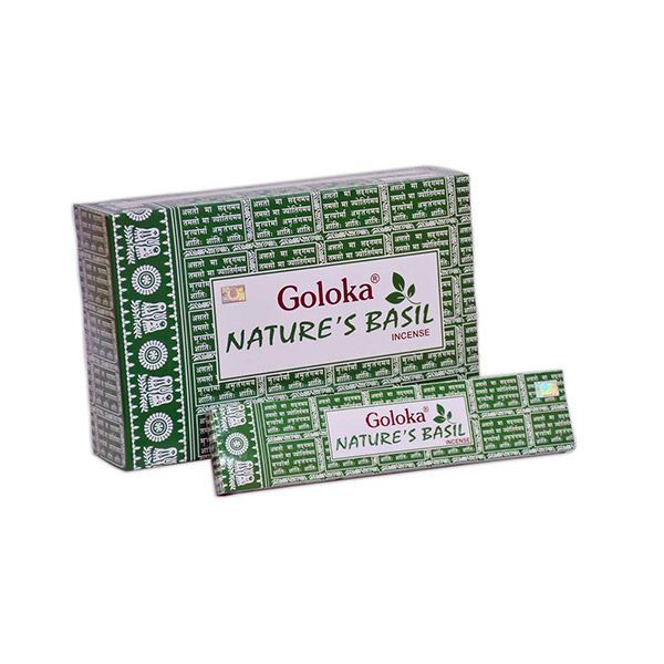 Incenso stick Nature's Goloka - Basilico