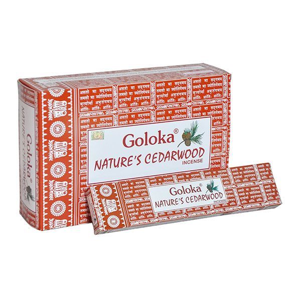 Incenso stick Nature's Goloka - Cedro