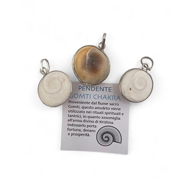 Pendente Gomti Chakra