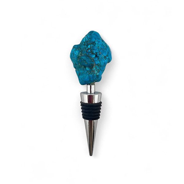 Tappo per Bottiglia con Turchese (Howlite)
