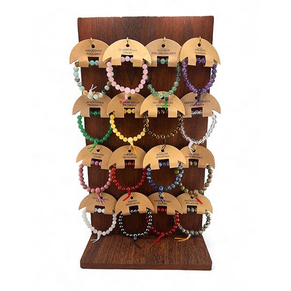 Espositore con 32 Bracciali Energia