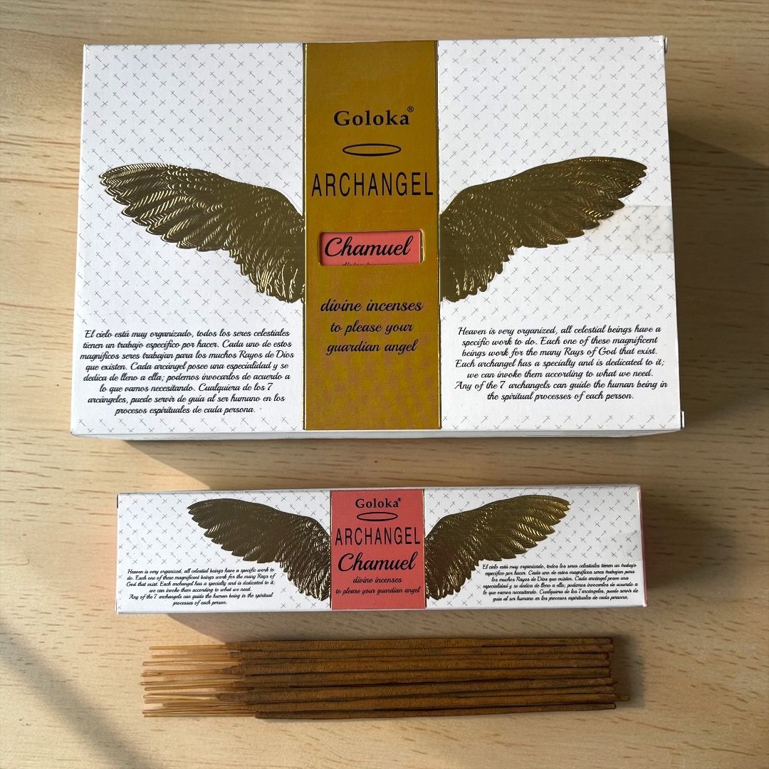 Incenso stick Arcangeli Goloka - Chamuel (Rosa)