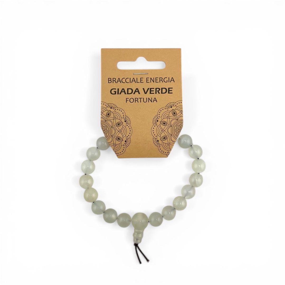 Bracciale Energia Giada Verde