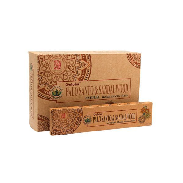 Incenso stick Organico Goloka - Palo Santo e Sandalo