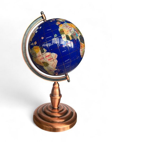Globo Lapislazzuli da Appoggio