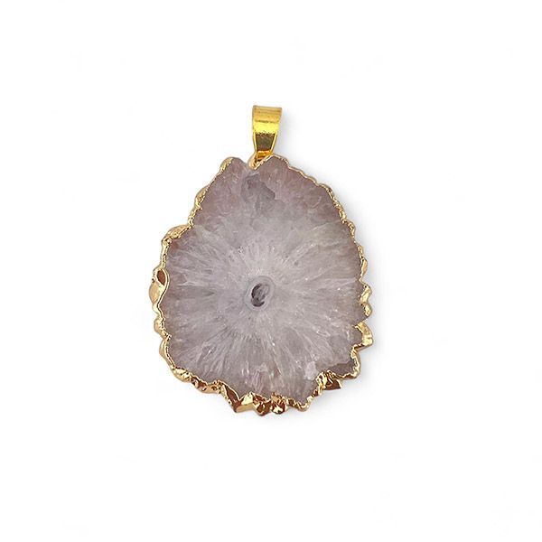 Pendente Stalattite Quarzo Solare