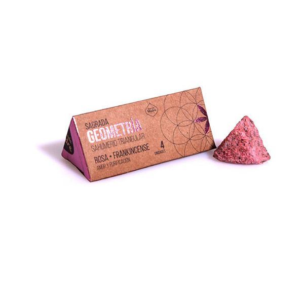 Incenso Triangolo Sagrada Madre - Olibano e Rosa