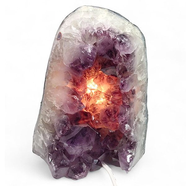 Lampada Drusa di Ametista