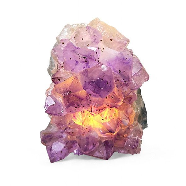 Lampada Drusa di Ametista