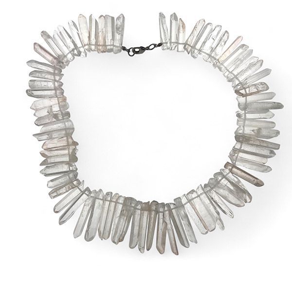 Collana Laser Cristallo di Rocca
