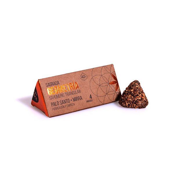 Incenso Triangolo Sagrada Madre - Palo Santo e Mirra