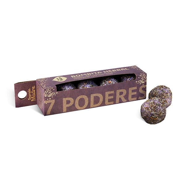 Incenso Bombita Herbal Sagrada Madre - 7 Poteri