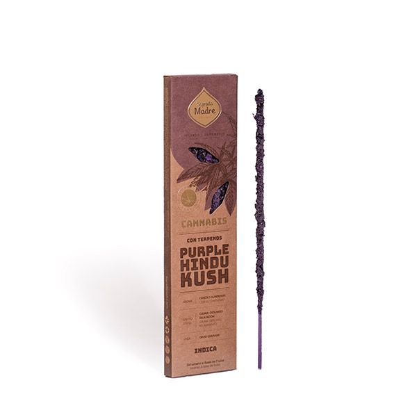Incenso Stick Grow Cannabis Sagrada Madre - Purple Hindu Kush