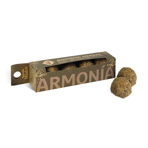 Incenso Bombita Herbal Sagrada Madre - Armonia