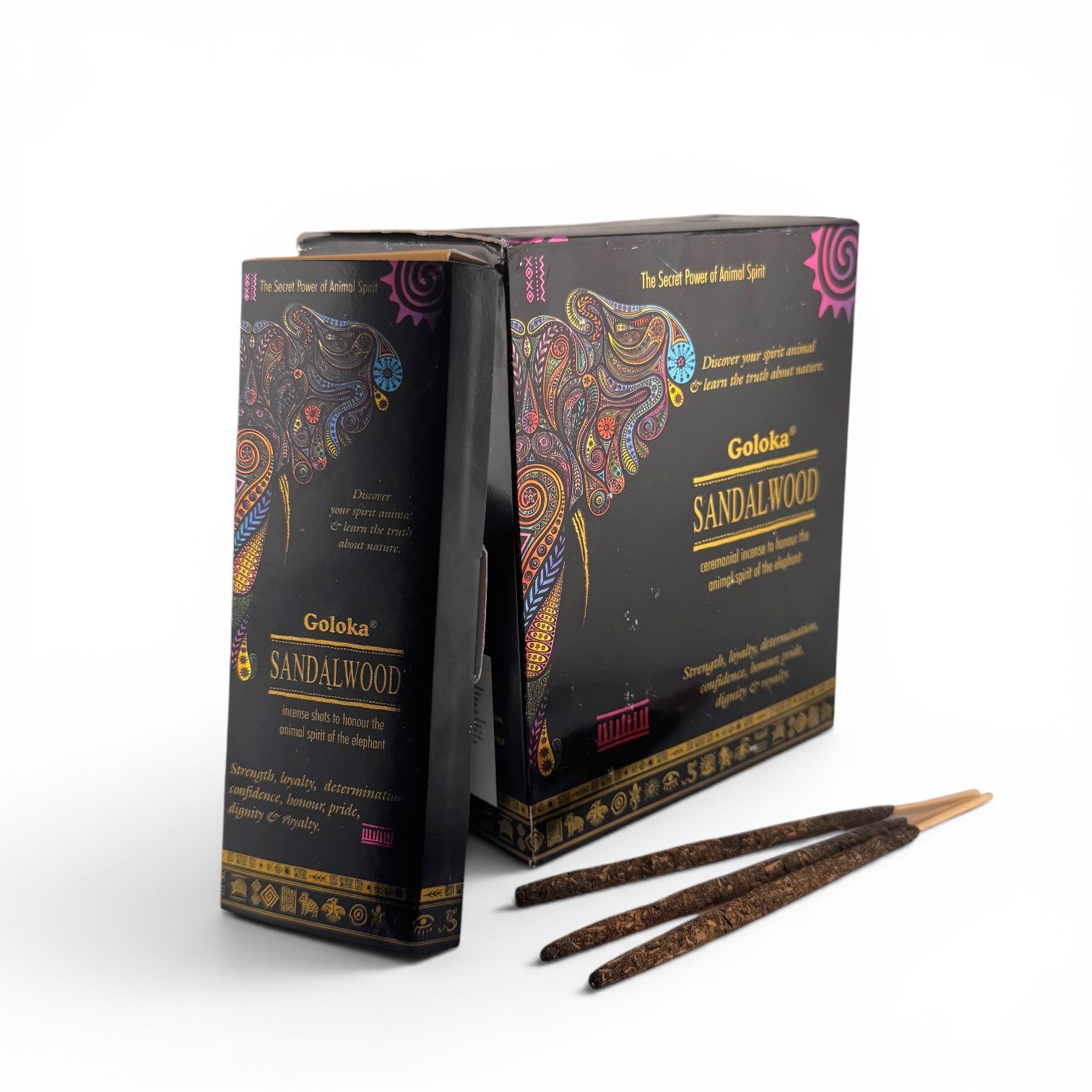 Incenso stick Animale Guida Goloka - Elefante - Sandalo
