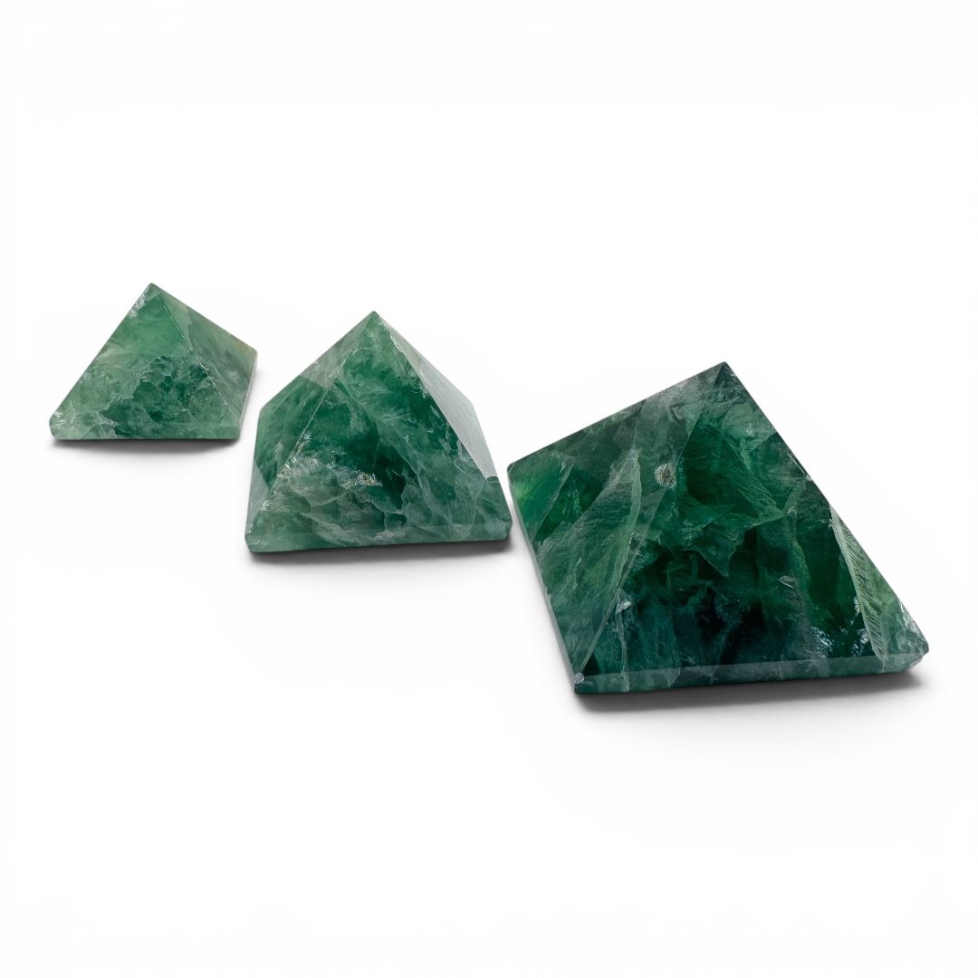 Piramide in Fluorite Verde