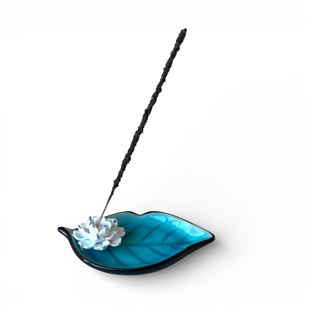 Brucia incenso Foglia Blu