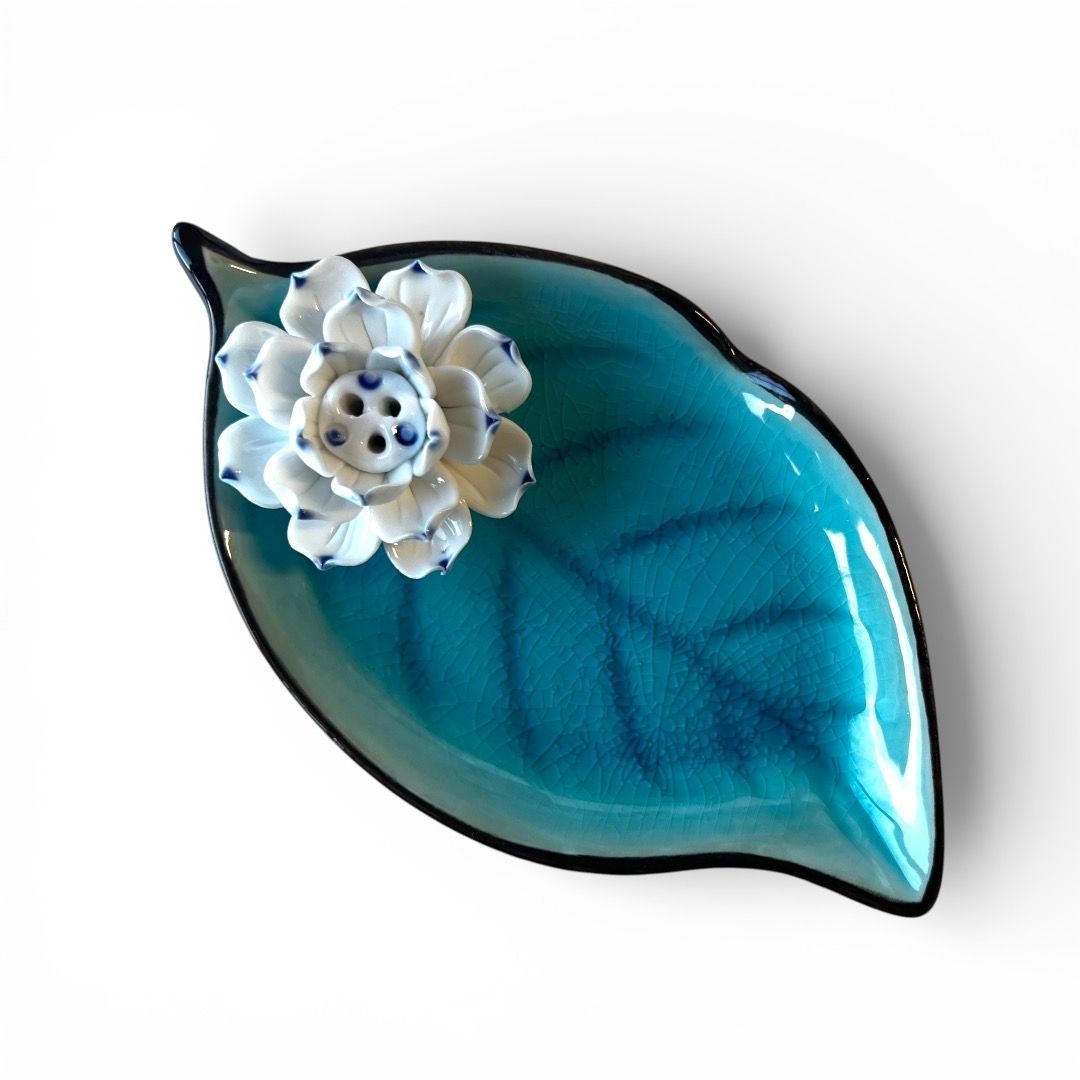 Brucia incenso Foglia Blu