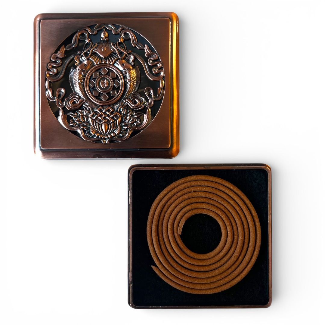 Brucia incenso Tibet Nodo Infinito