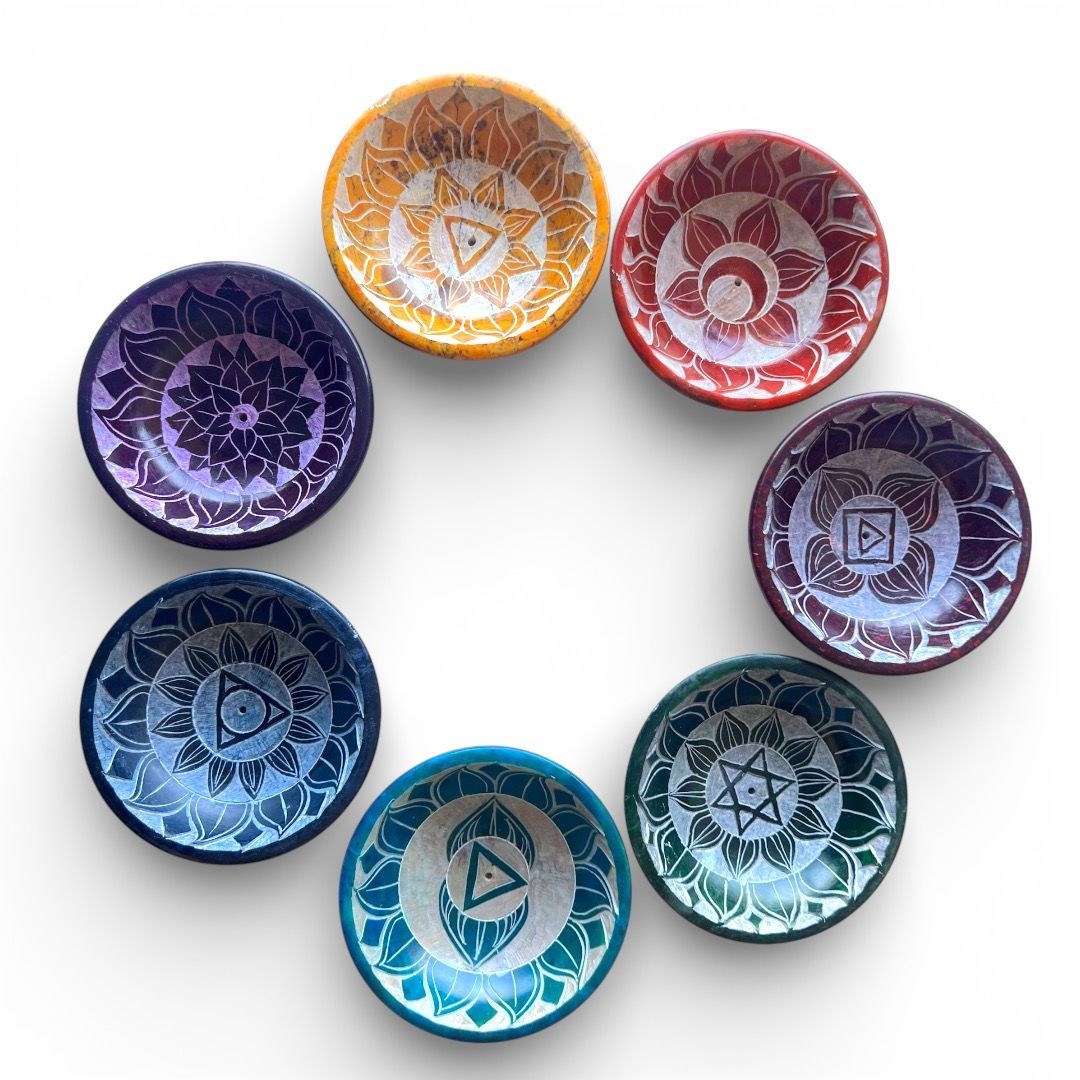 Set Brucia incenso Ciotoline 7 Chakra