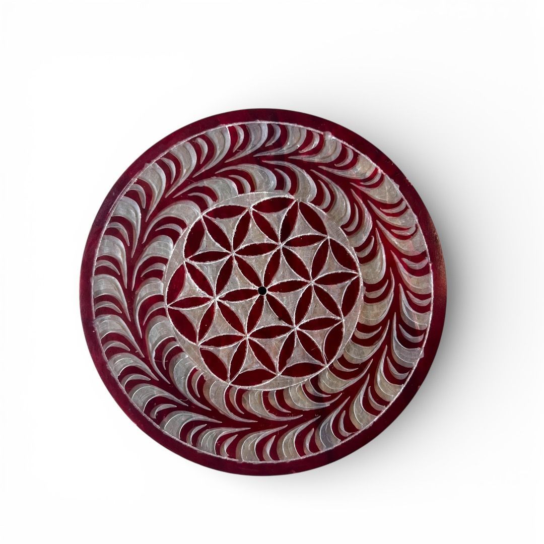 Brucia incenso Piattino Yoga