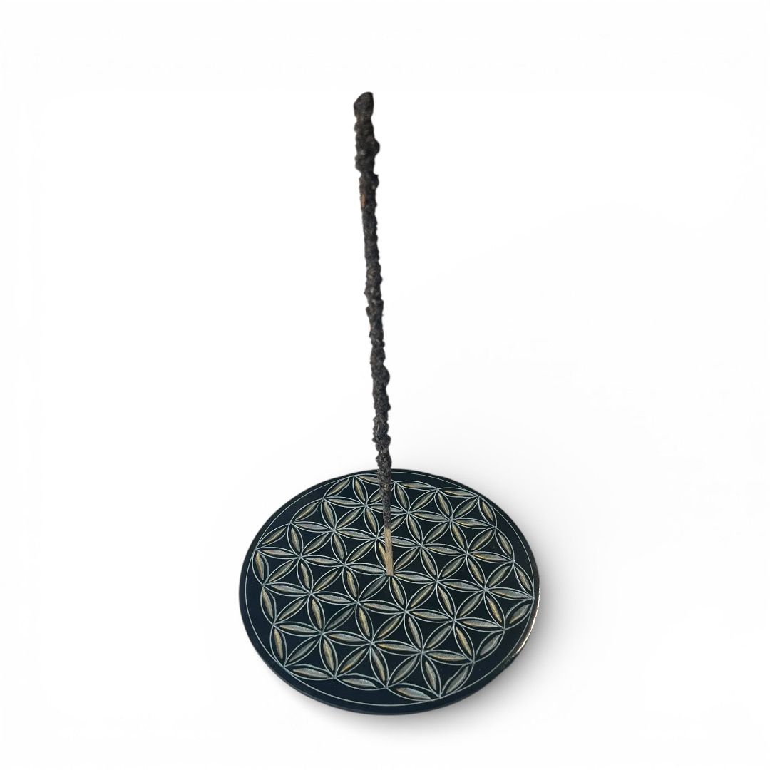 Brucia incenso Piattino Fiore della Vita