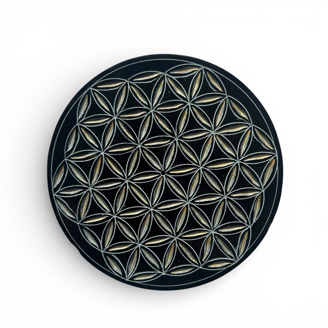 Brucia incenso Piattino Fiore della Vita