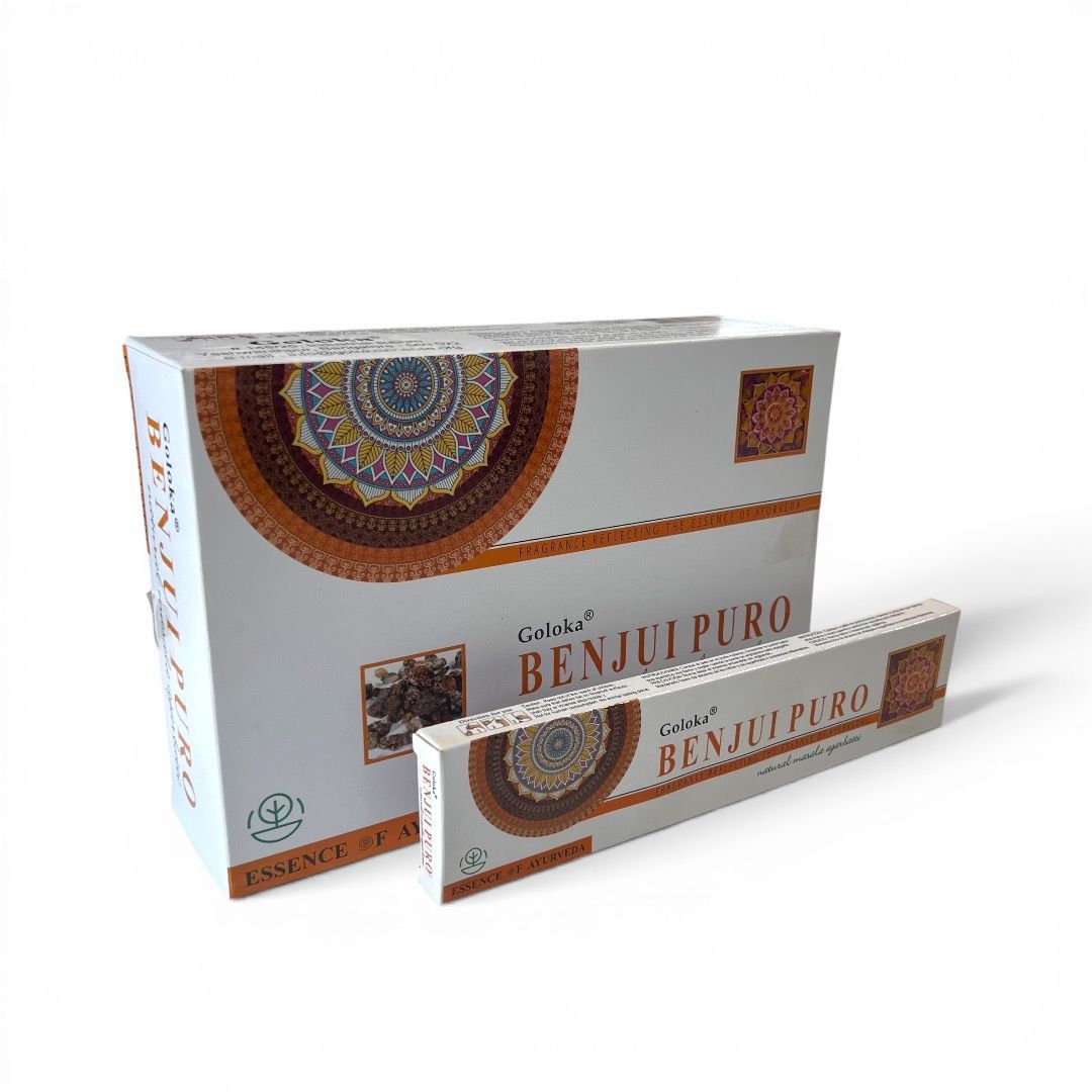 Incenso stick Ayurvedico Goloka - Benzoino puro