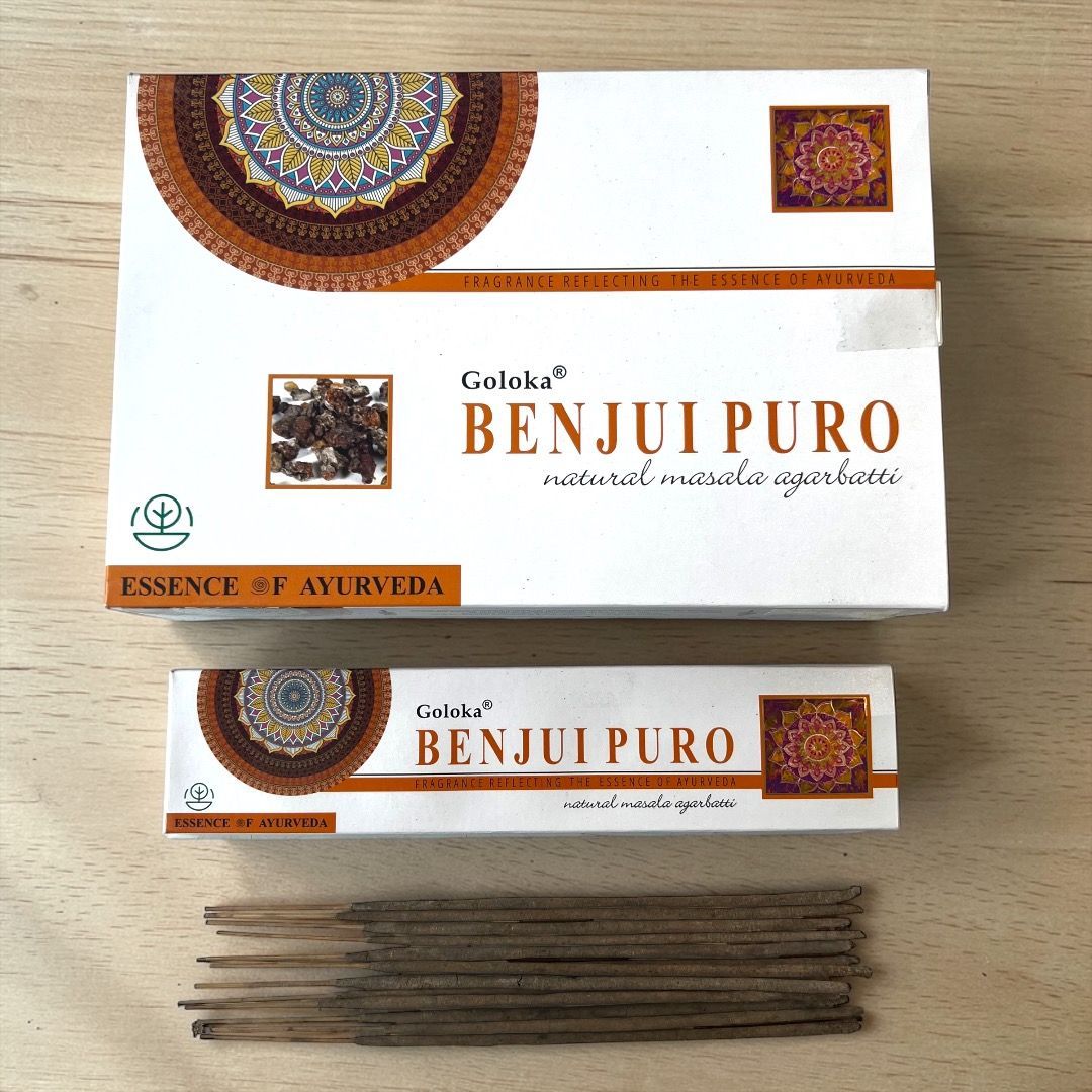 Incenso stick Ayurvedico Goloka - Benzoino puro