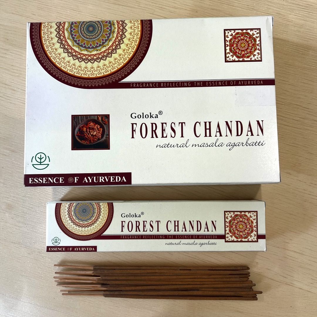 Incenso stick Ayurvedico Goloka - Foresta di Sandalo