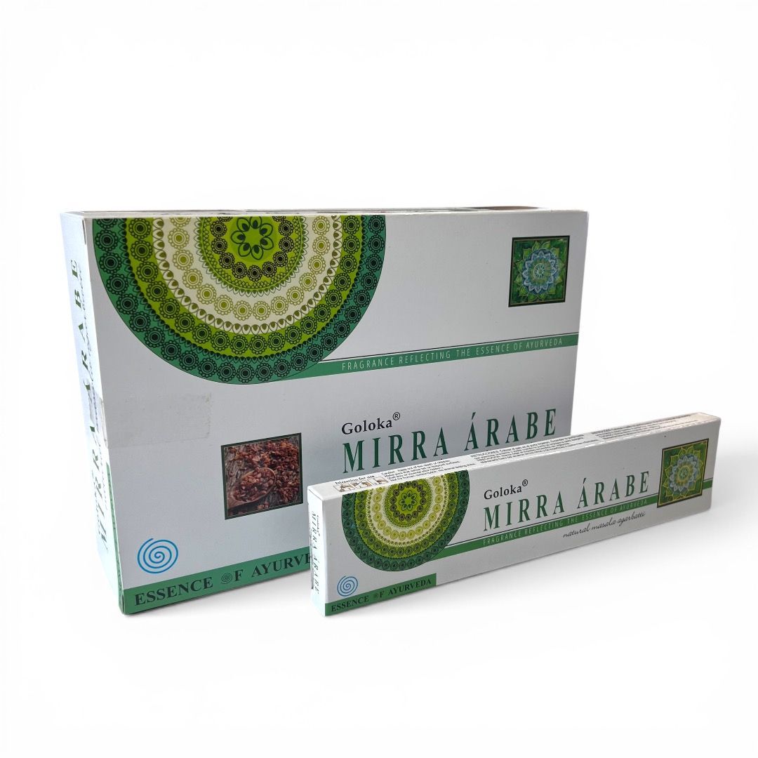 Incenso stick Ayurvedico Goloka - Mirra Araba