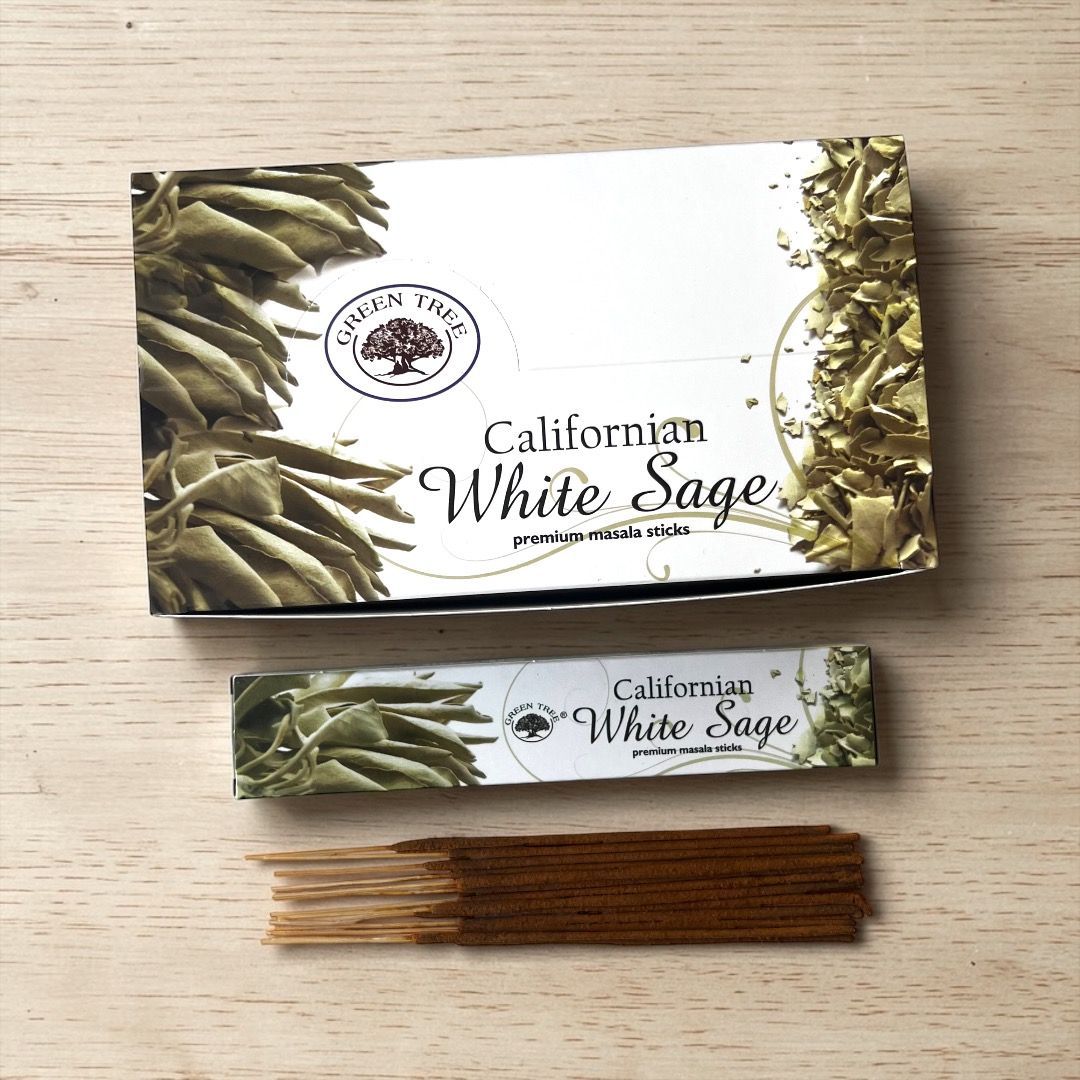Incenso stick Green Tree - Salvia Bianca