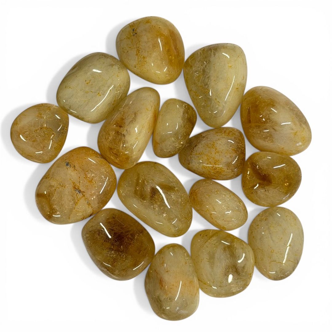 Pietre burattate Citrino Naturale 100 g