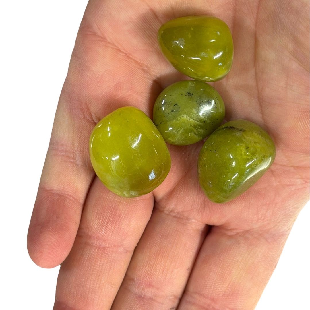 Pietre burattate Giada Verde 100 g