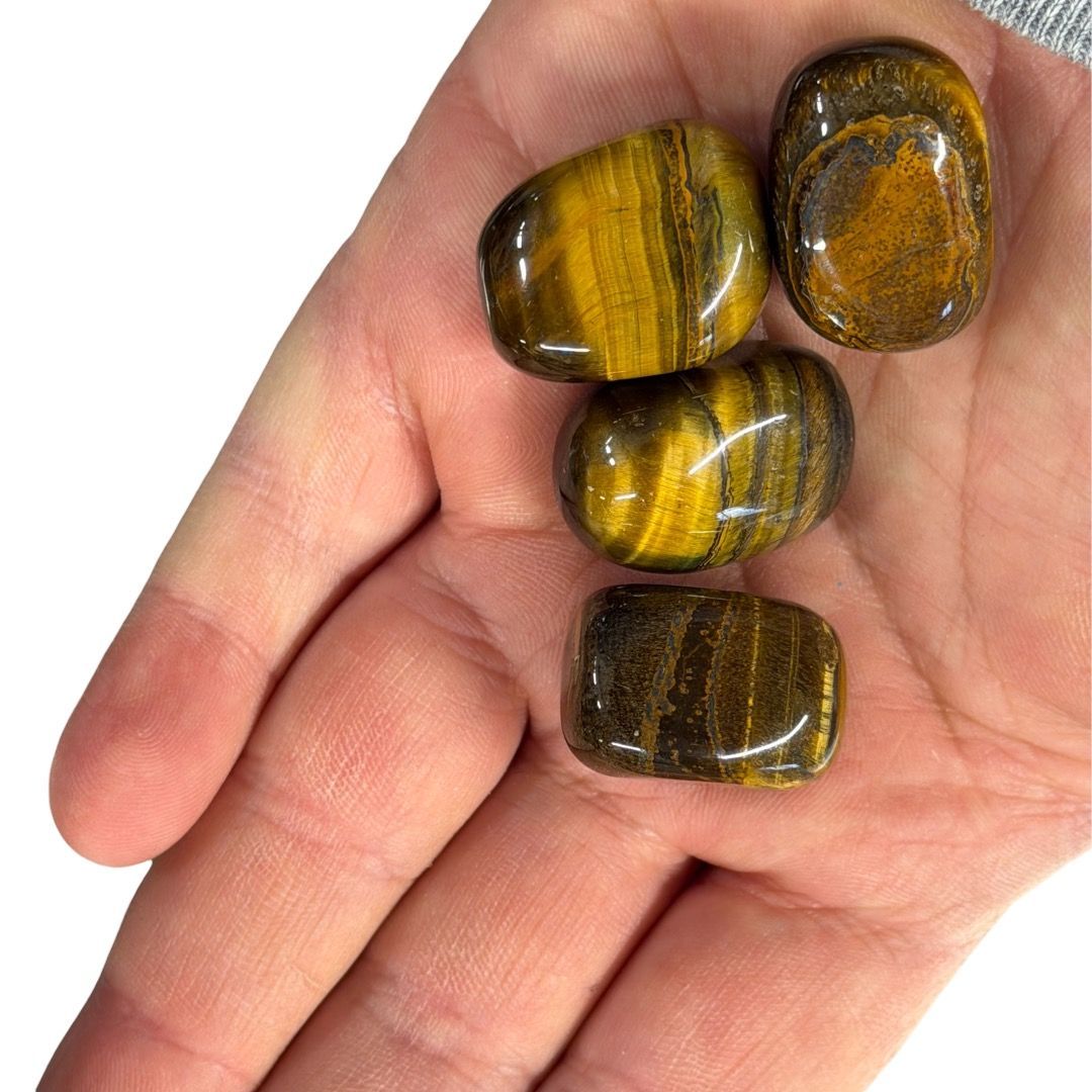 Pietre burattate Occhio di Tigre 100 g