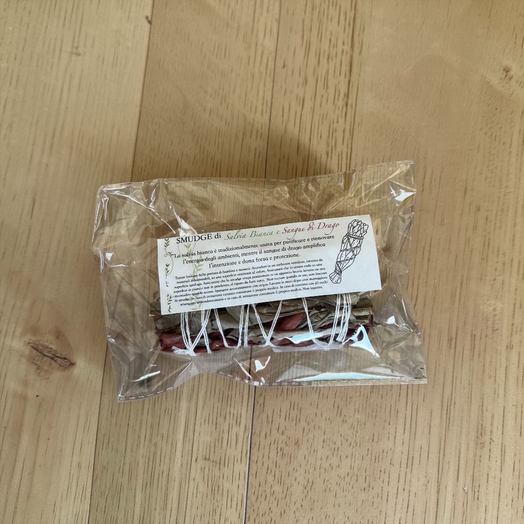 Smudge di Salvia e Sangue di Drago