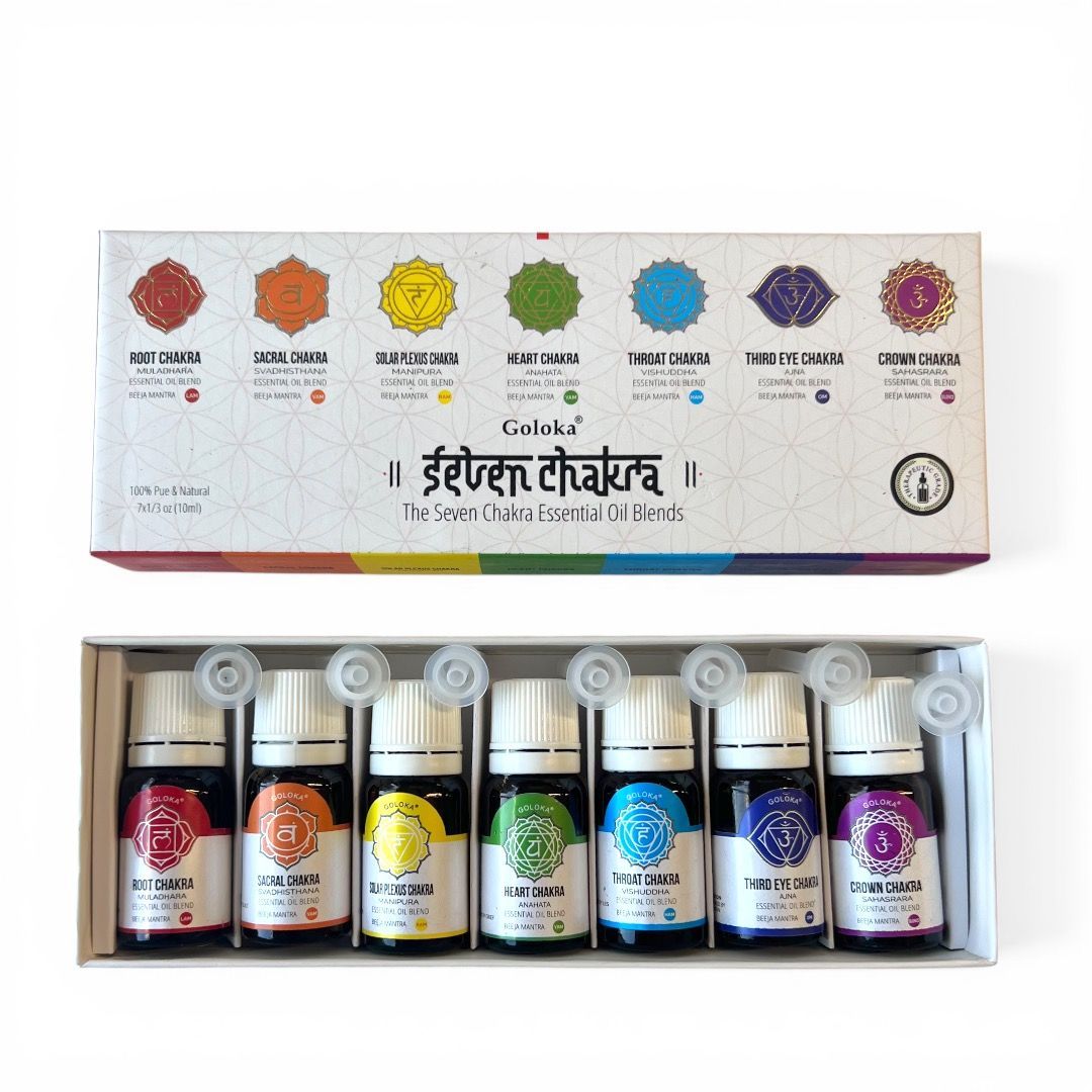 Set Oli essenziali Goloka 7 Chakra