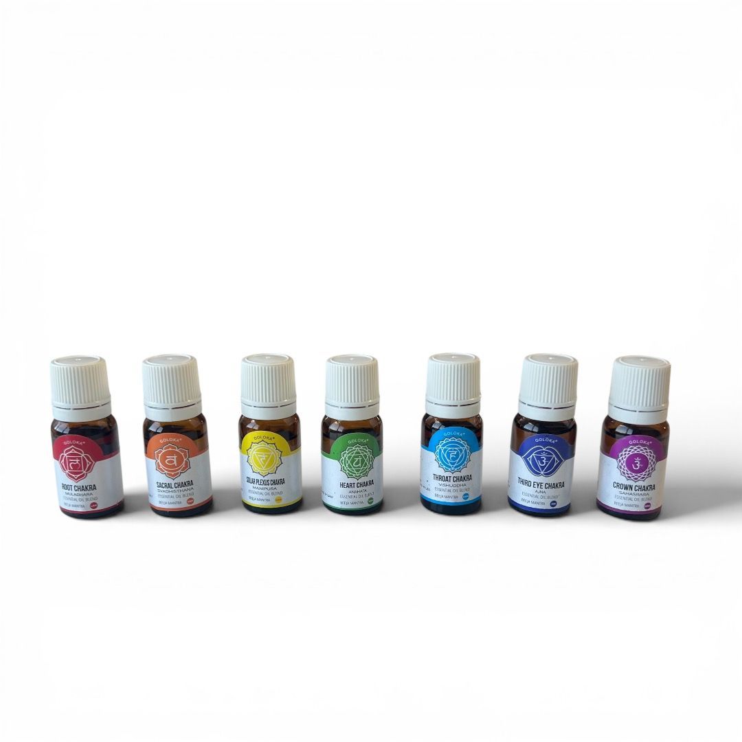 Set Oli essenziali Goloka 7 Chakra