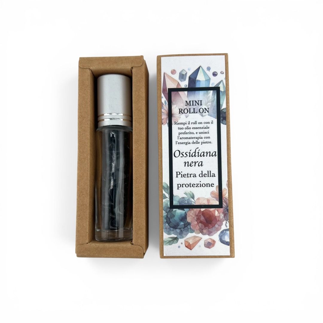 Mini Roll-on Ossidiana Nera