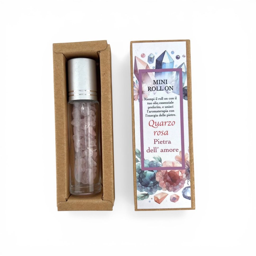 Mini Roll-on Quarzo Rosa