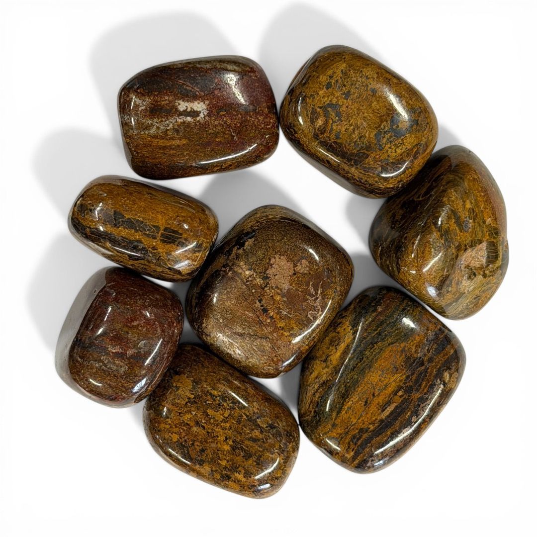 Pietre burattate Bronzite 100 g