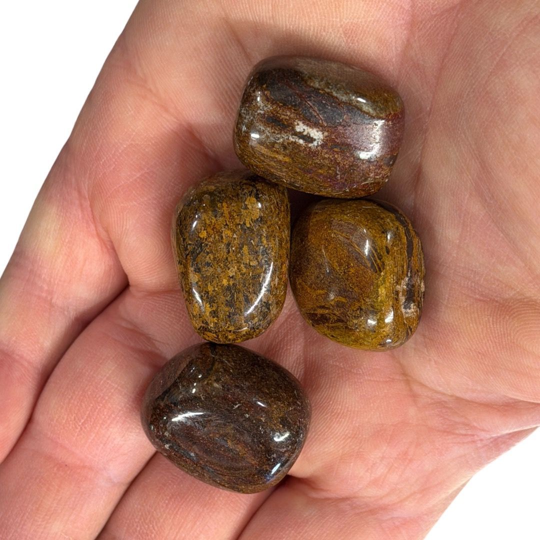 Pietre burattate Bronzite 100 g