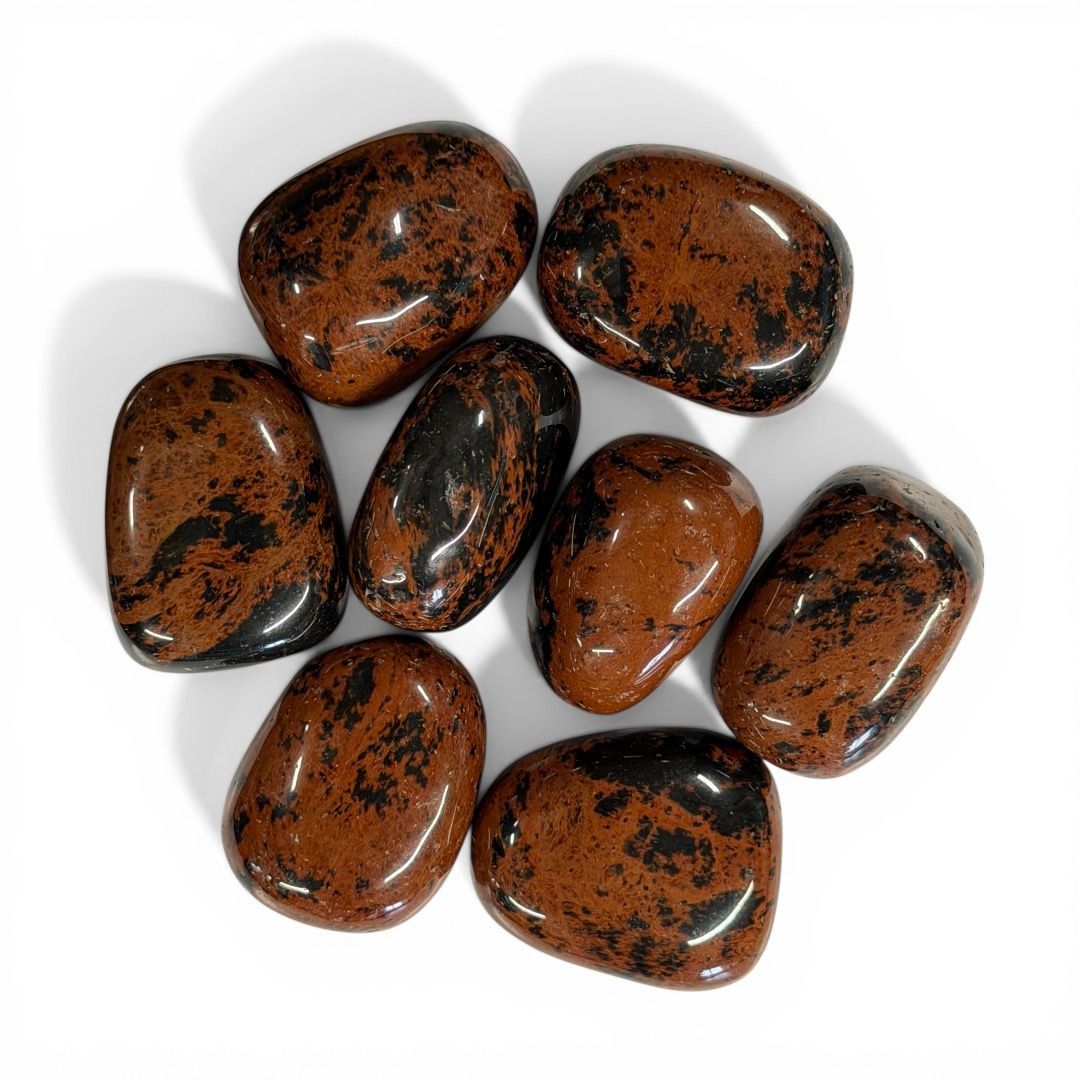 Pietre burattate Ossidiana Mogano 100 g
