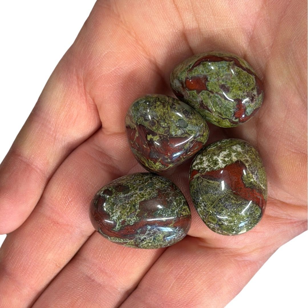 Pietre burattate Diaspro Sangue di Drago 100 g