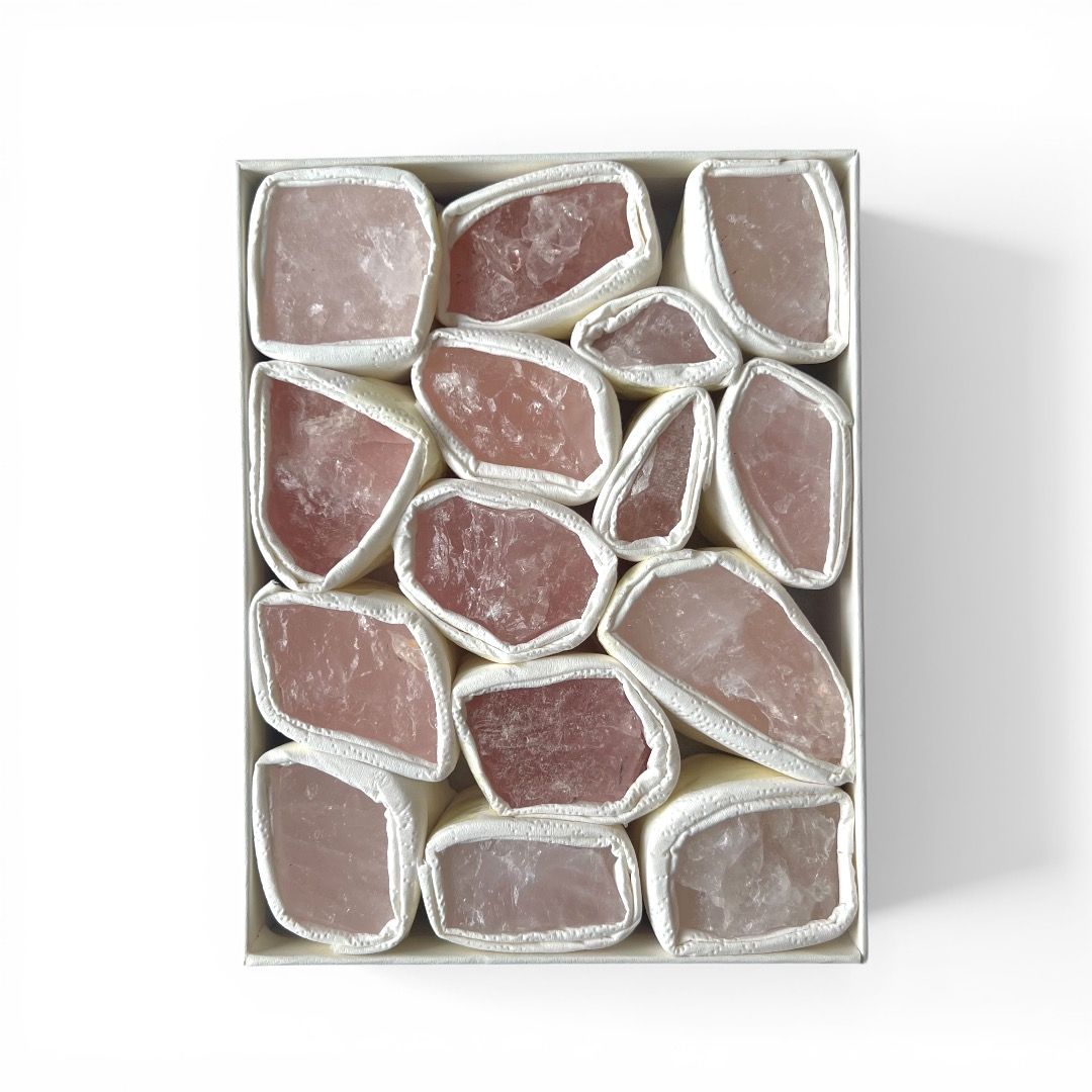 Box Quarzo Rosa Grezzo