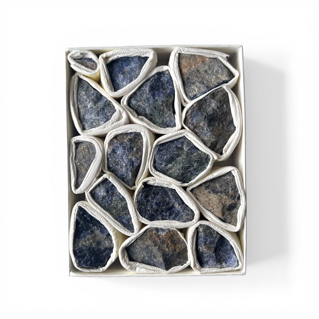 Box Sodalite Grezza