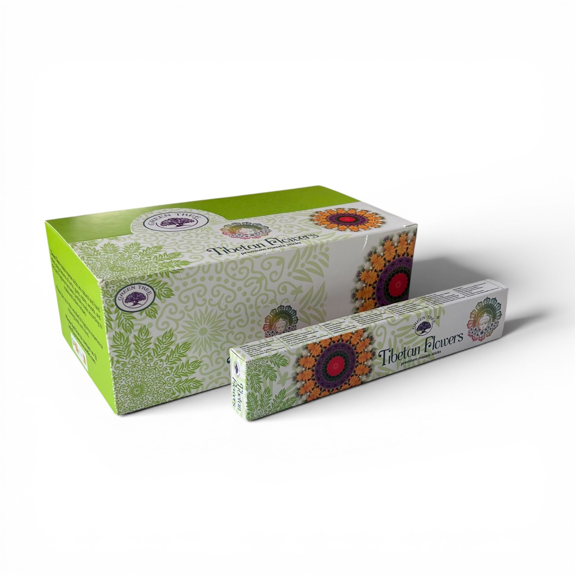 Incenso stick Green Tree - Fiori Tibetani