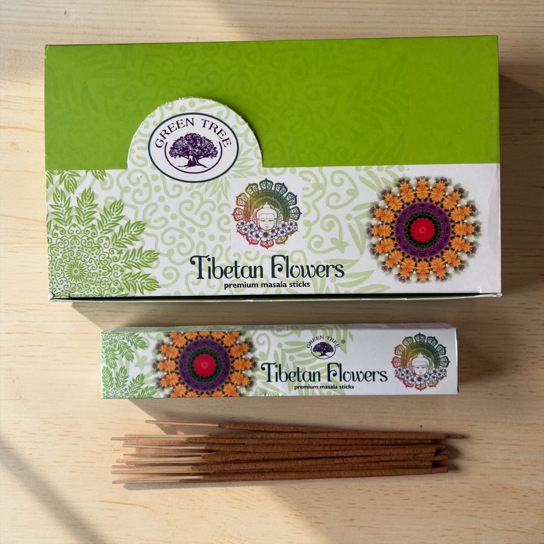 Incenso stick Green Tree - Fiori Tibetani