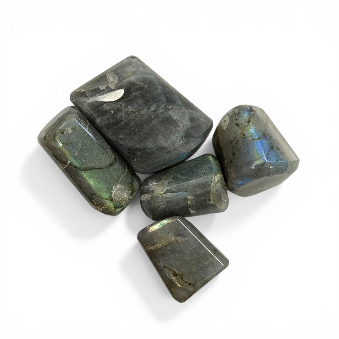 Pietre burattate Labradorite Grigia 100 g